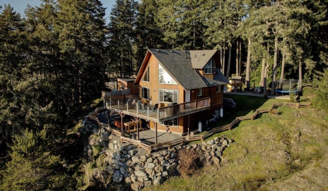 The Cabin: A Sooke Ocean and Mountain View Acreage