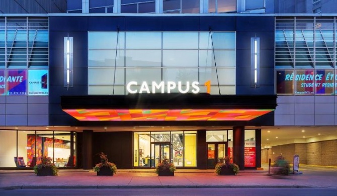 Campus1 MTL Student Residence Downtown Montreal